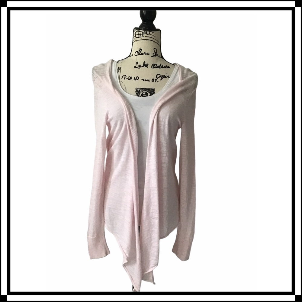 Daily Ritual Open Front Cardigan Sweater M